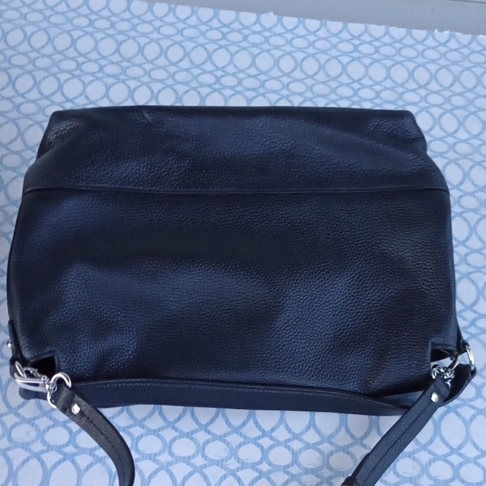 Kate Spade Black Pebbled Leather Shoulder Bag Crossbody Tassel Detail - Picture 7 of 9